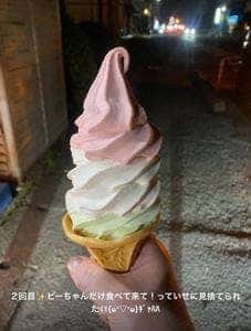 キャベツソフトクリーム
