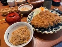 厚切りとんかつ+魚かつ よし平