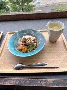 河原カフェ slowgreen