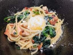 北海道小麦の生パスタ 麦と卵 三鷹店