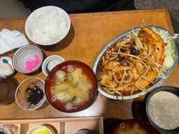 幸せの叉焼生姜焼き肉
