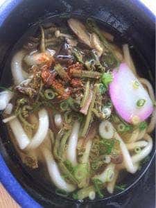 道の駅 杉の湯川上 麺コーナー