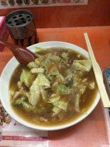 山一中華そば