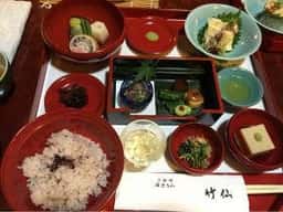 京料理 ゆどうふ 清涼寺 竹仙