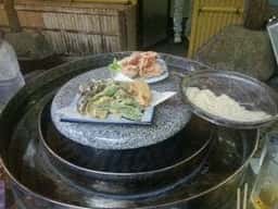 兜山 流しそうめん