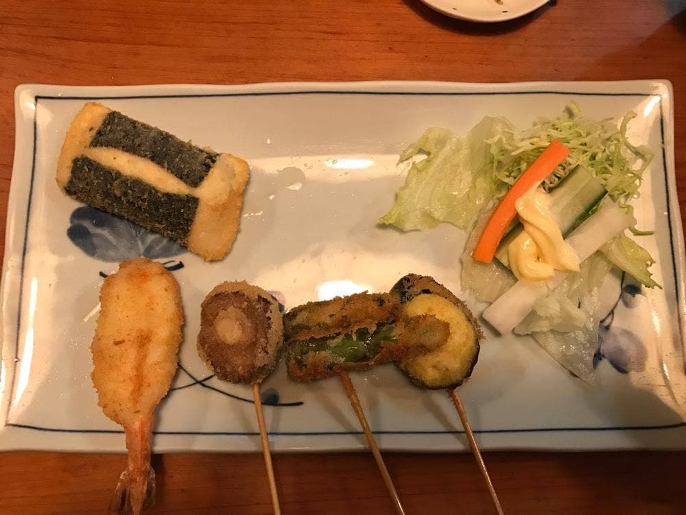 串揚げもつけ