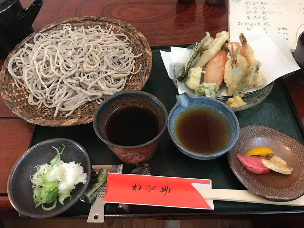 手打ちそば・やきもの わび助