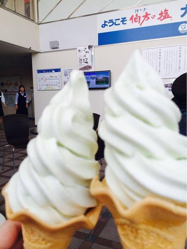 伯方の塩 大三島工場 ソフトクリーム売店 - サブ画像2