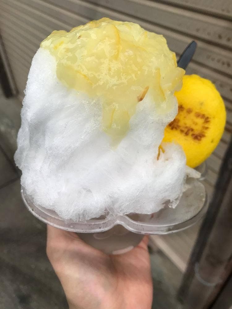 夏のれもん氷店