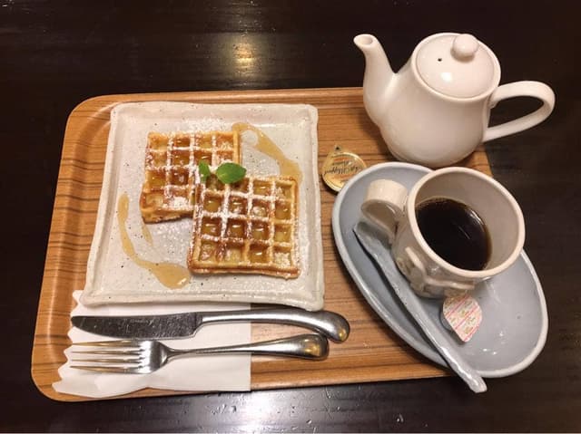 ワッフルとジャムの店 森乃珈琲店曇り時々晴れ 長野駅前店 - サブ画像1