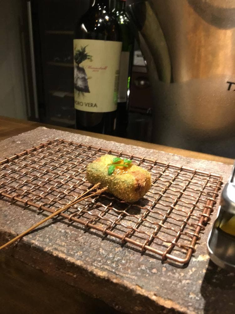 串カツとワイン 海山