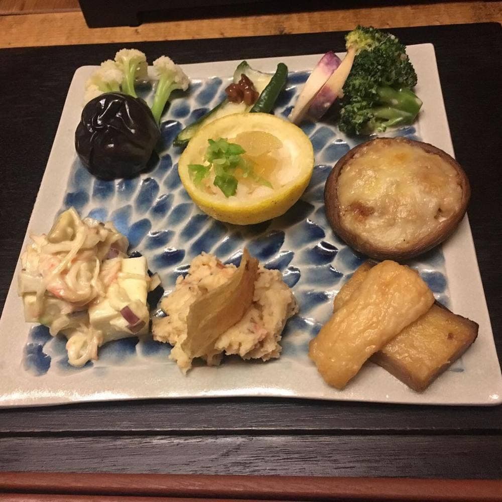 月の中