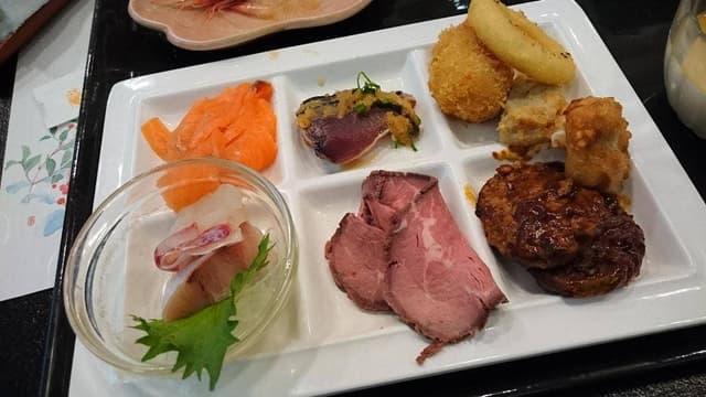 朝食バイキング 彩雲 加賀片山津温泉佳水郷 - サブ画像1