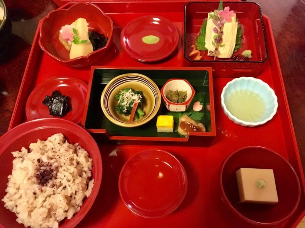 京料理 ゆどうふ 清涼寺 竹仙
