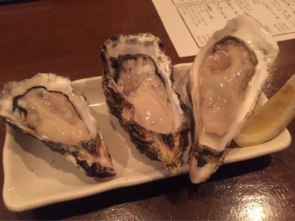 Oyster&Wine stand sekka izumi