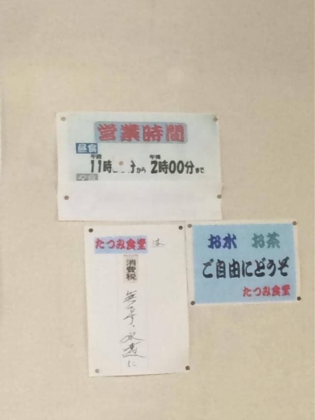 たつみ食堂 - サブ画像2