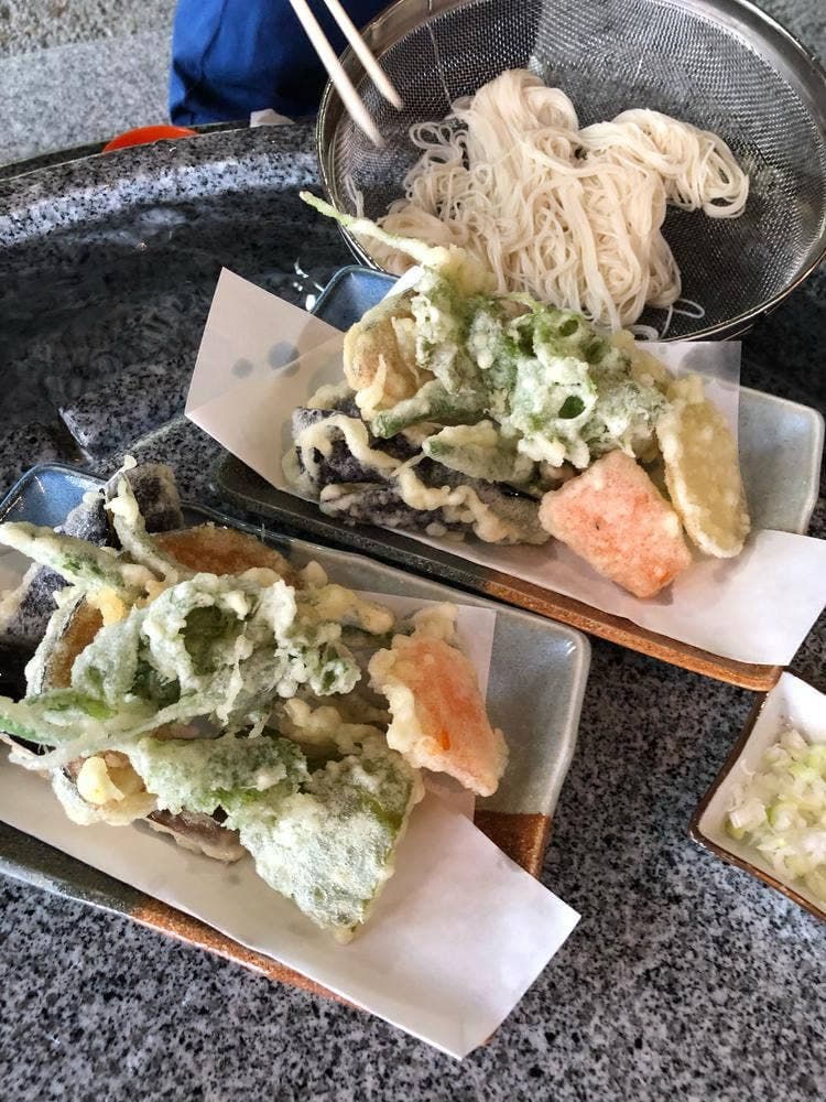 兜山 流しそうめん