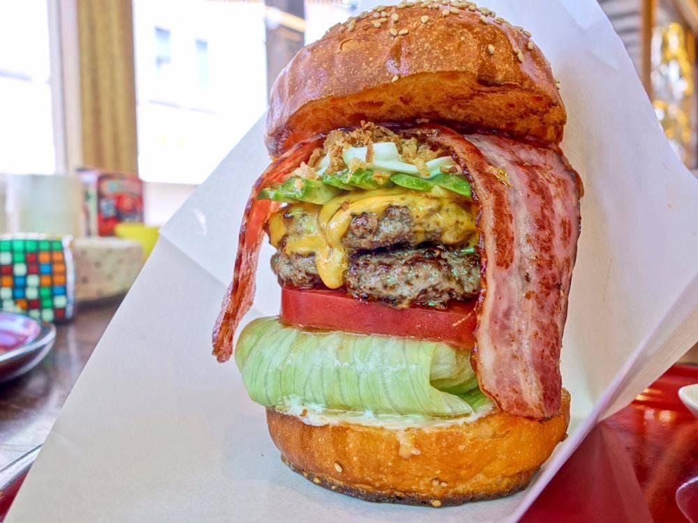 会津バーガー Lucky Smile