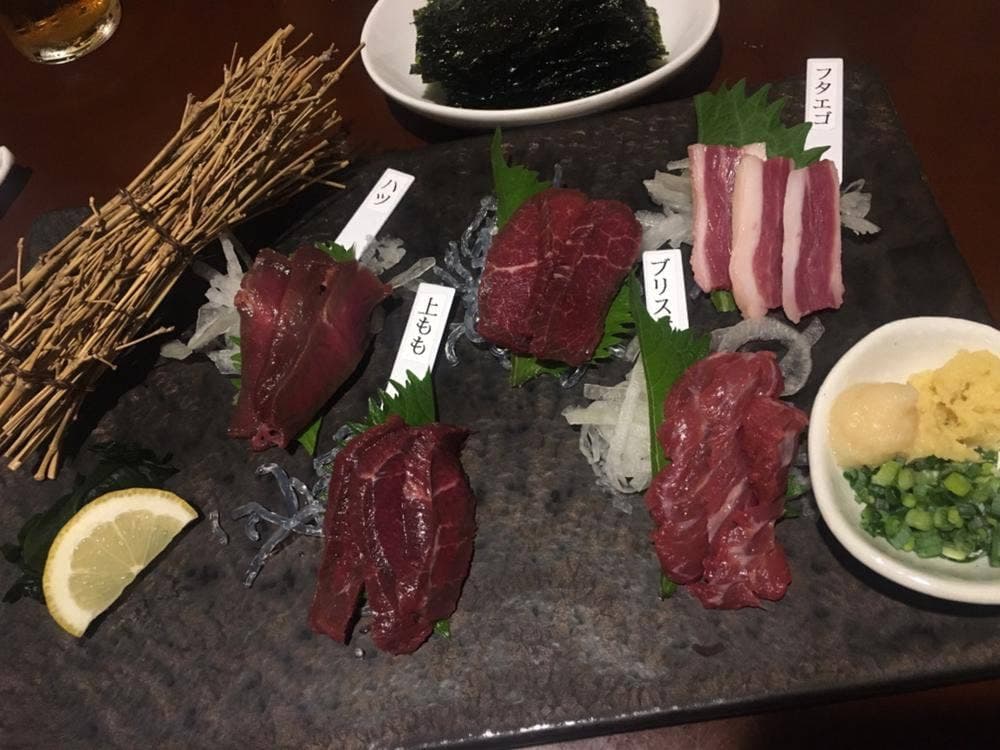馬刺と一品 禅