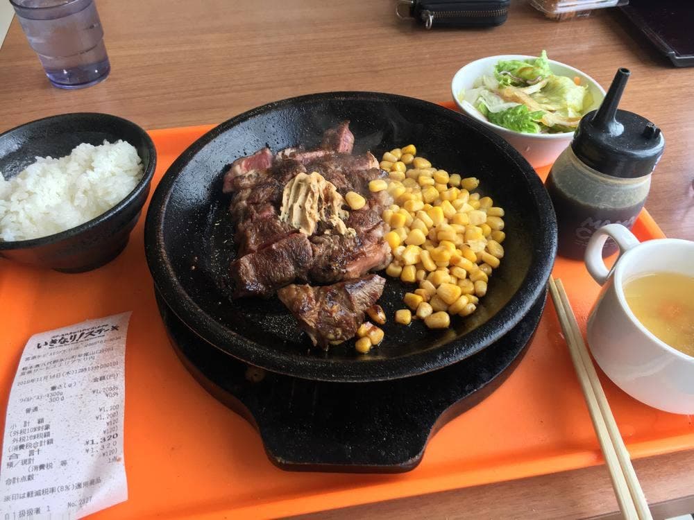 いきなりステーキ 宮原SA下り店