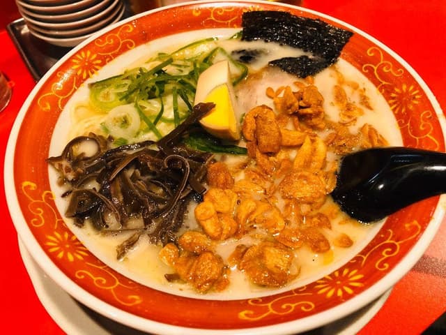 元祖熊本ラーメン 赤のれん - サブ画像2