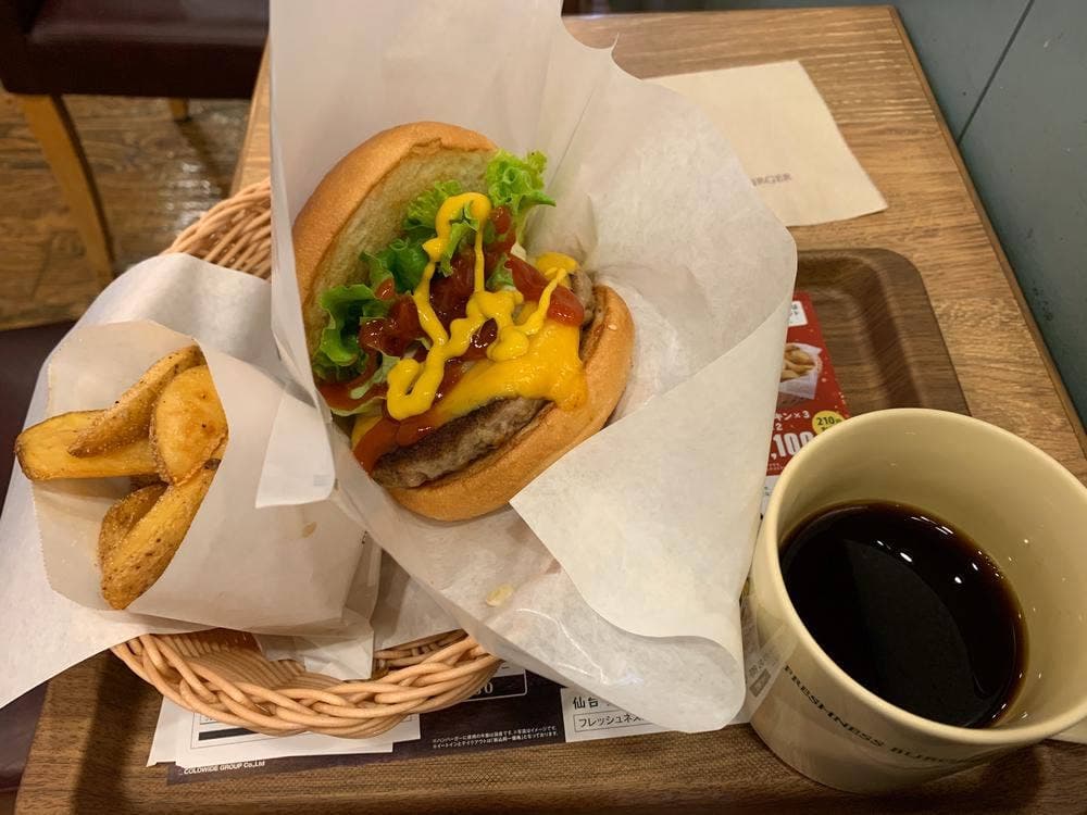 フレッシュネスバーガー 仙台駅店