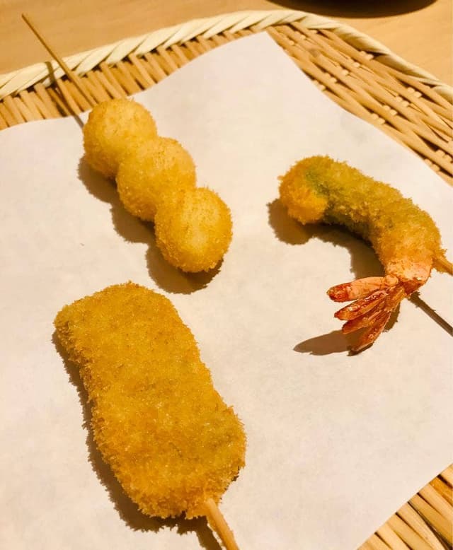 はい、串揚げです。 - サブ画像1