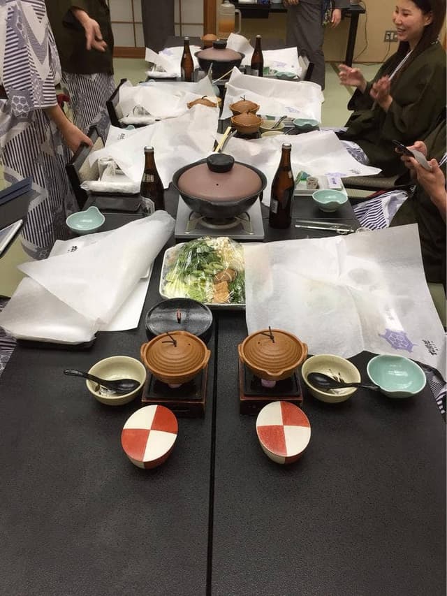 京都・湯の花温泉 松園荘 保津川亭 食事会場 - サブ画像3