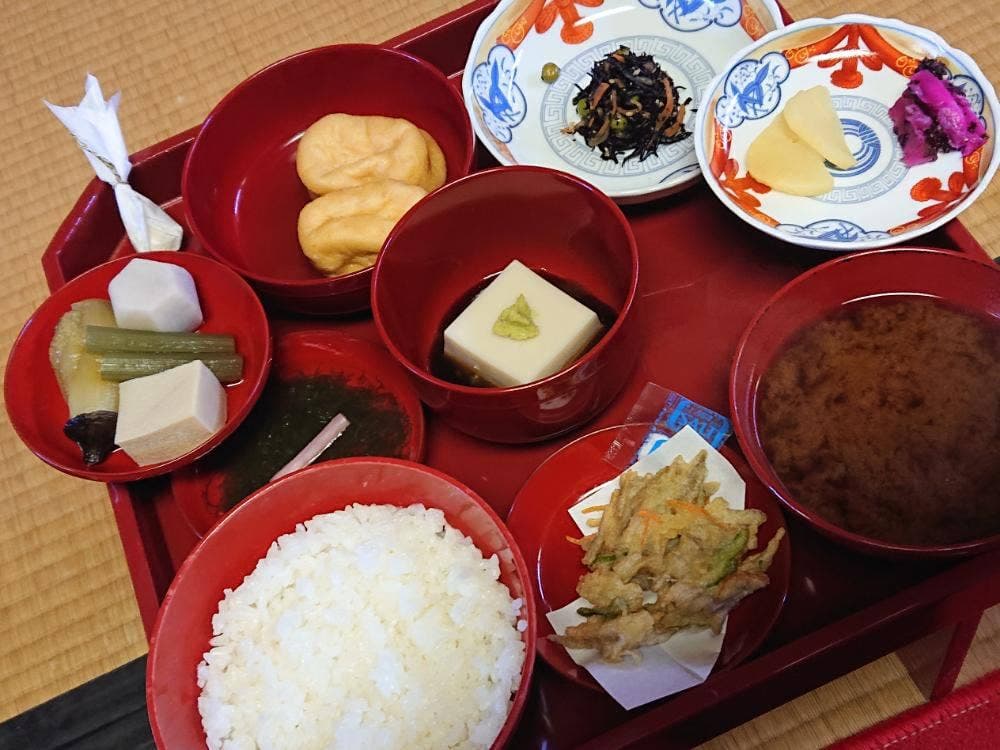 精進料理 豊川稲荷