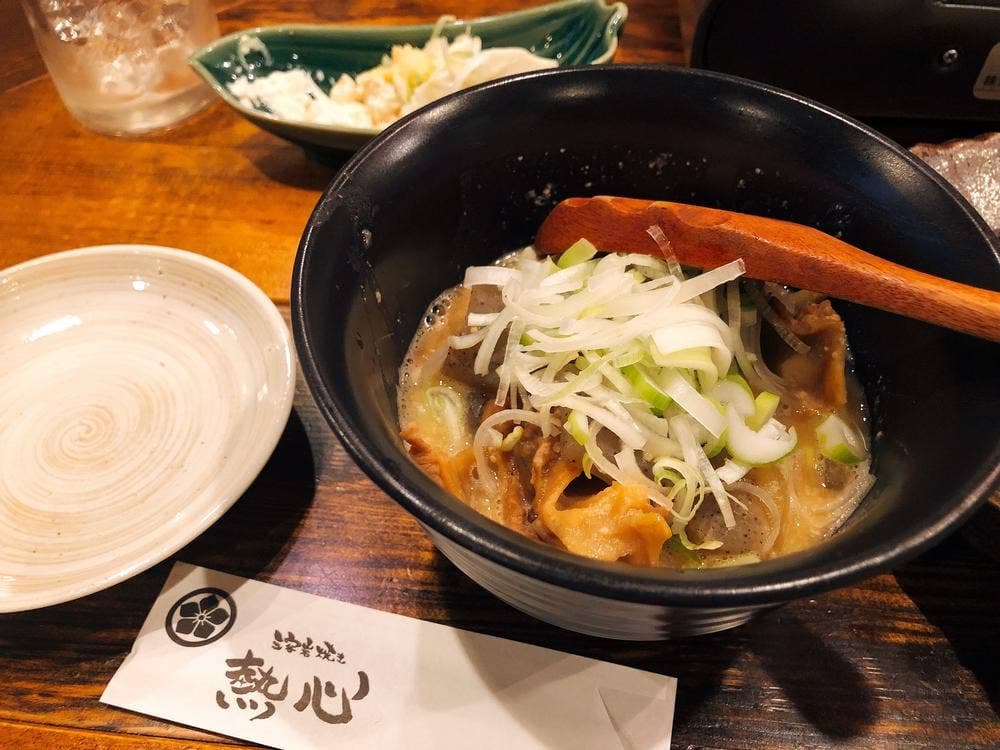 溶岩焼き 熱心