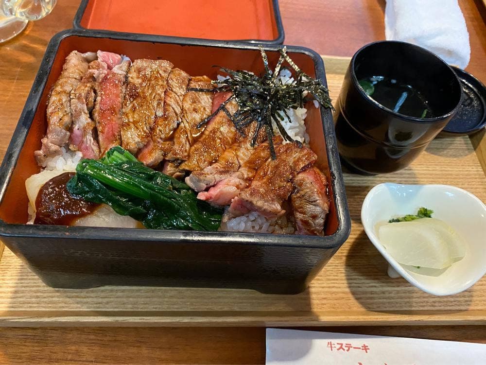 牛ステーキ おく乃