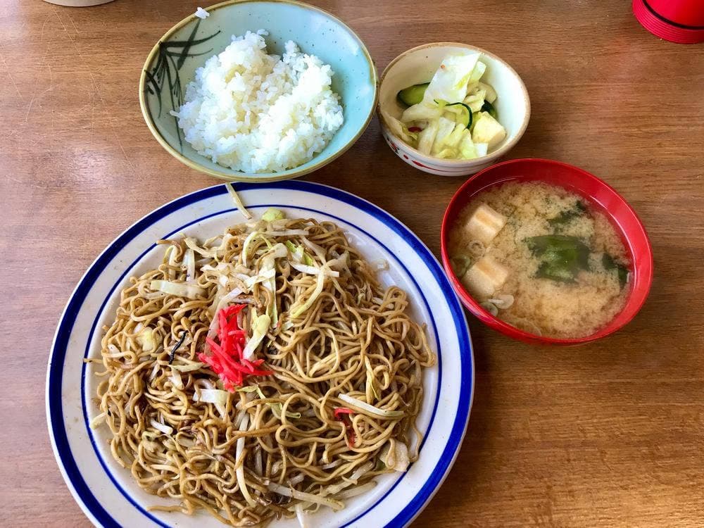 しろがね焼そば