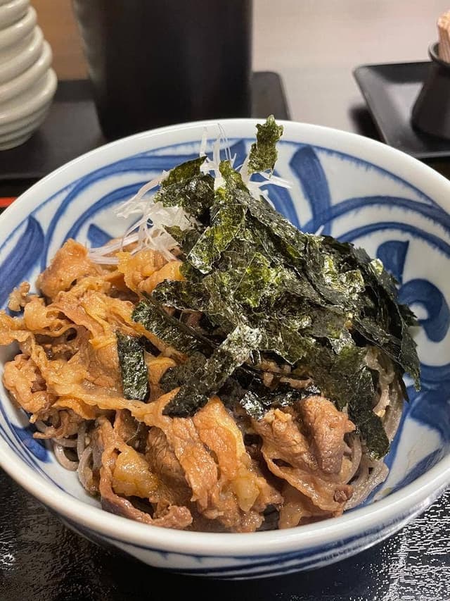肉盛り蕎麦 - サブ画像2