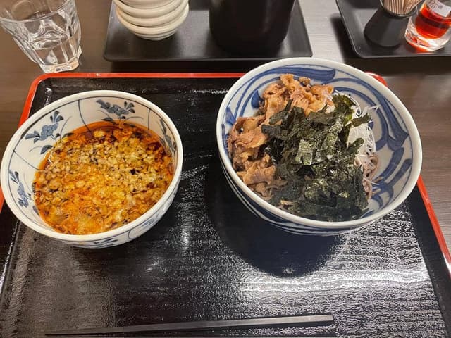 肉盛り蕎麦 - サブ画像3