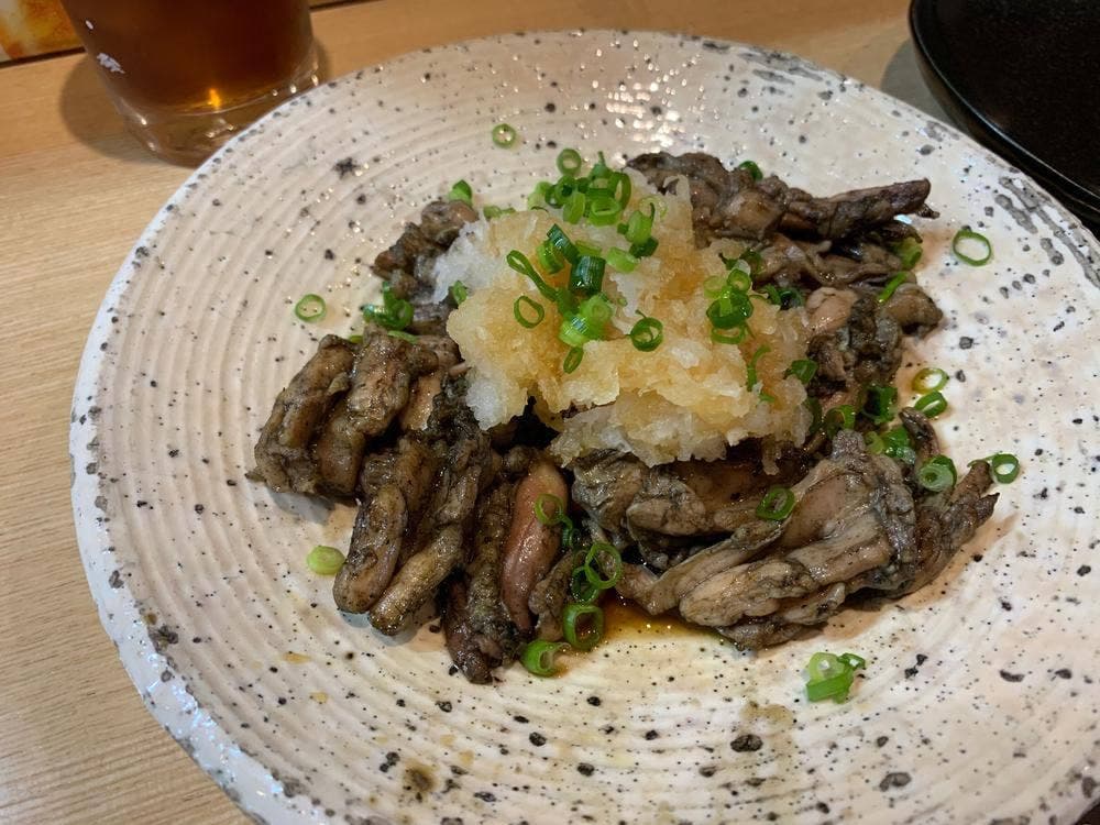 地鶏もも炭火焼き 嵐坊 赤江店