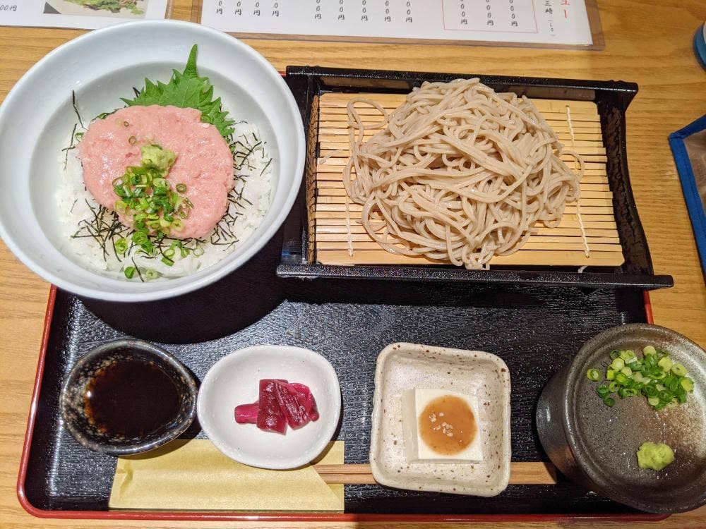 銀座の蕎麦屋