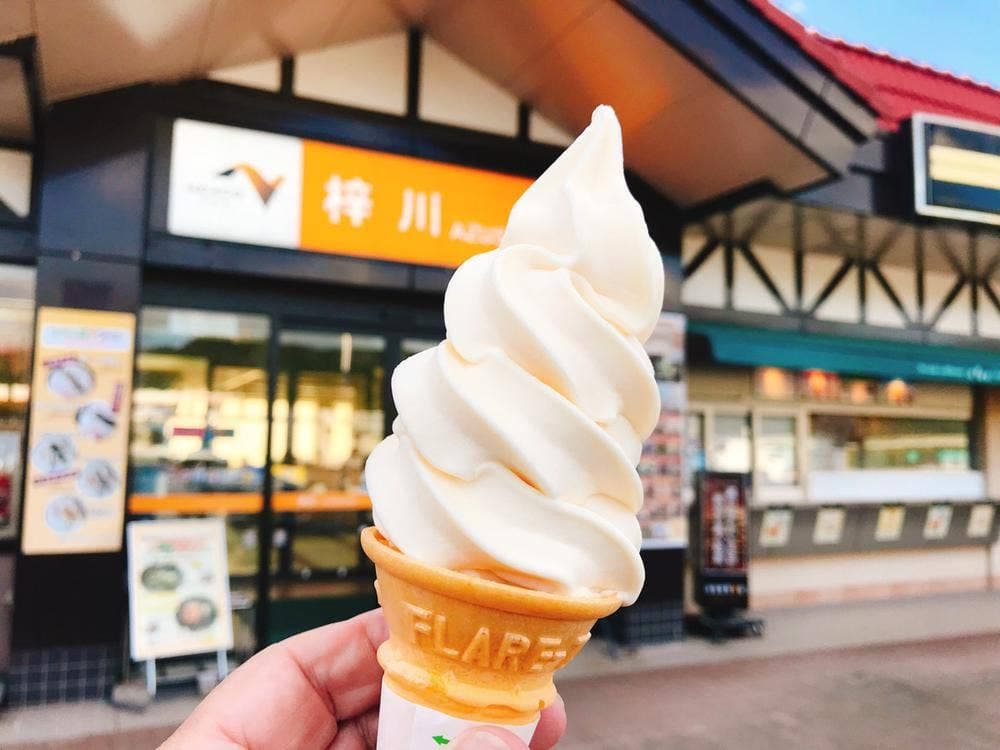 梓川サービスエリア 下り線 フードコート