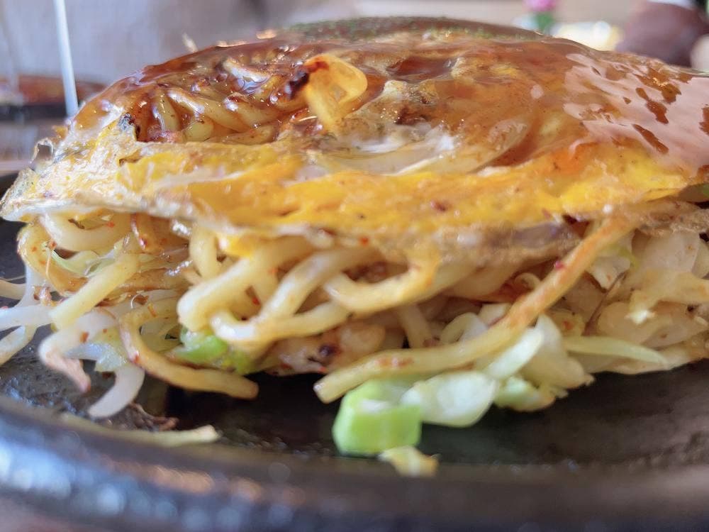 山草花お好み焼き