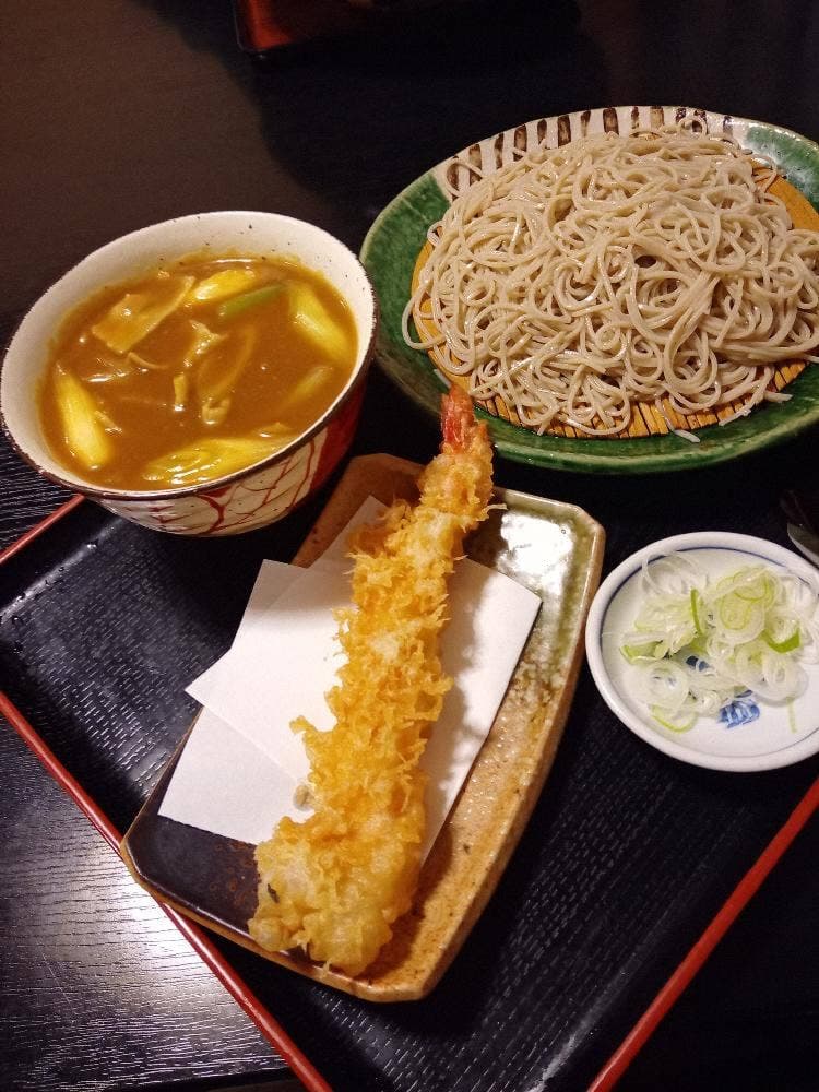 海老の大きい店 そば処 砂場