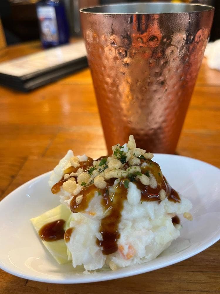 鉄板焼き 波打