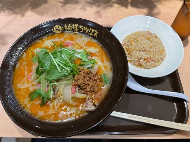 神様ちゃんぽん 那須高原SA 下り - サブ画像1