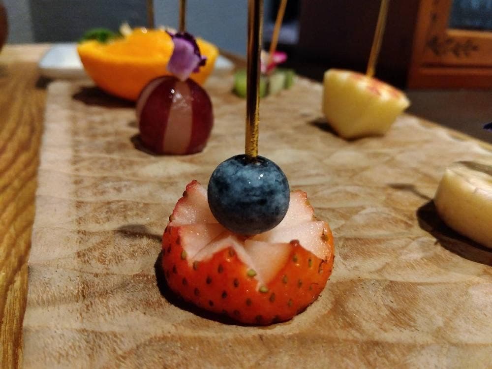 自分で包むフルーツ大福 包華堂