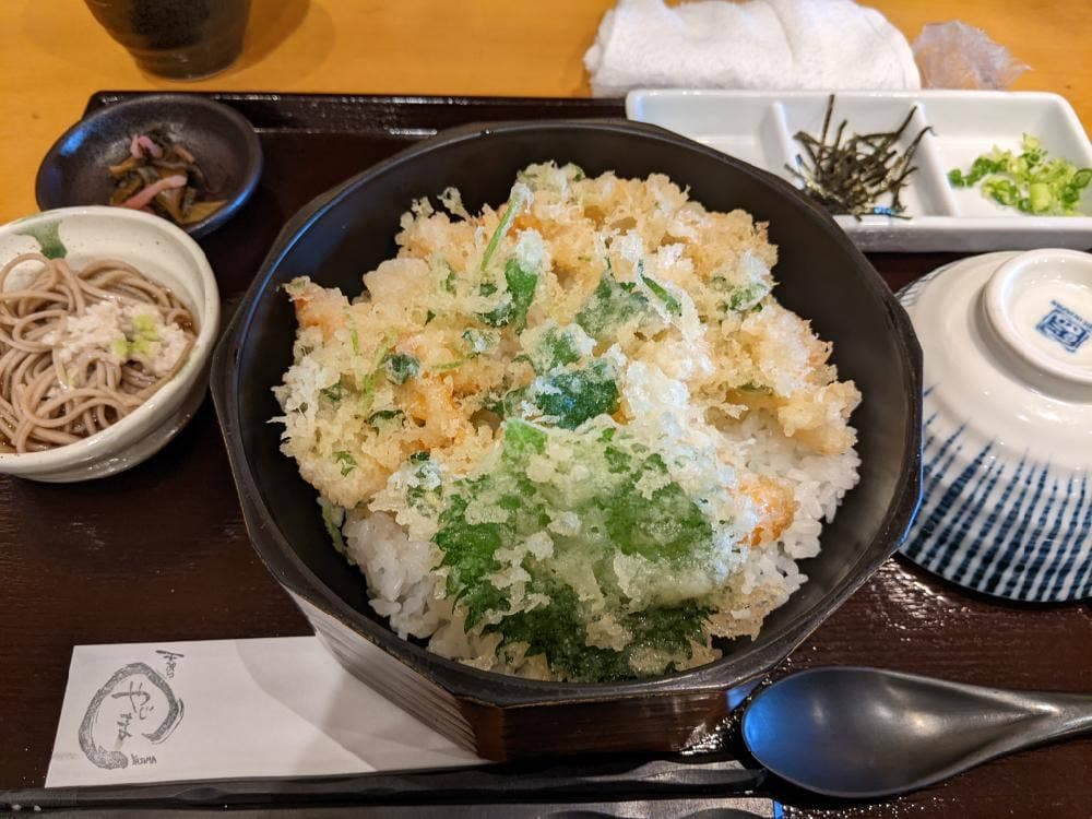 天ぷら やじま。