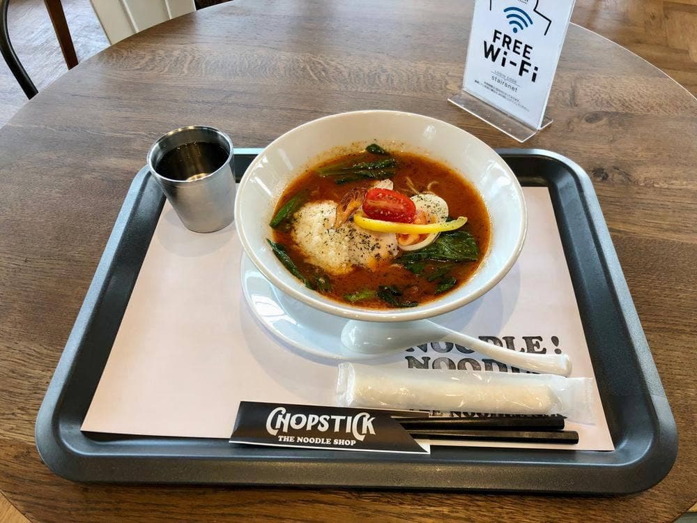 THE NOODLE SHOP STAIRS OF THE SEA