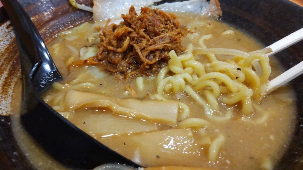 信々白雪 濃厚白湯味噌らーめん