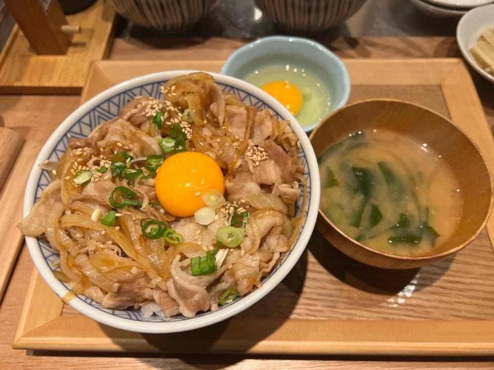 今日は、豚めし。
