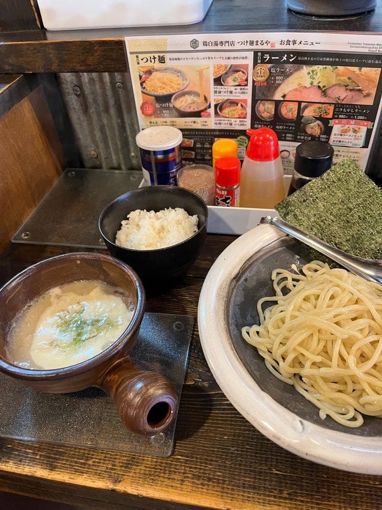 鶏白湯専門店 つけ麺まるや 仙台中野栄店
