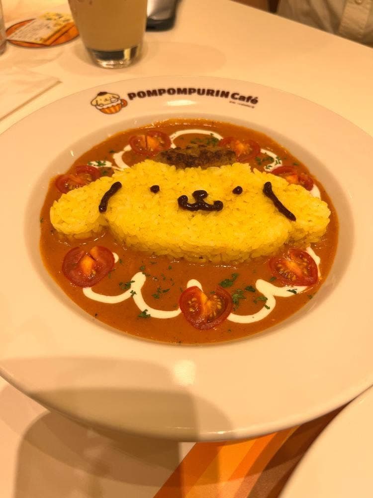 ポムポムプリンカフェ × あっとほぉーむカフェ