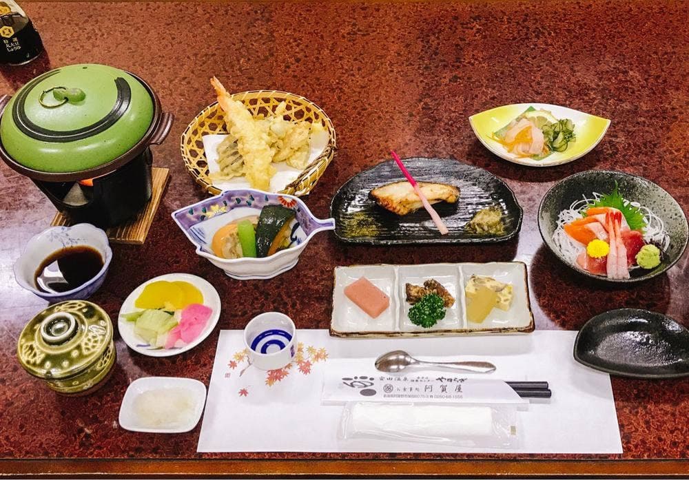 お食事処 阿賀屋 安田温泉 やすらぎ
