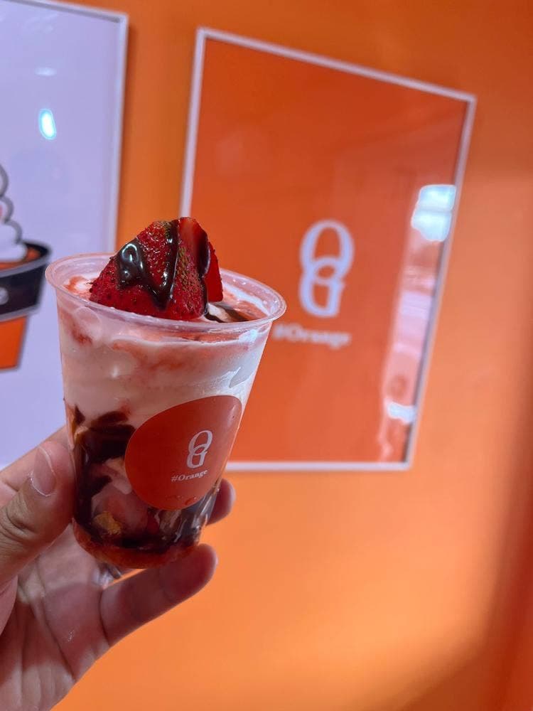 カップアイス専門店 #Orange